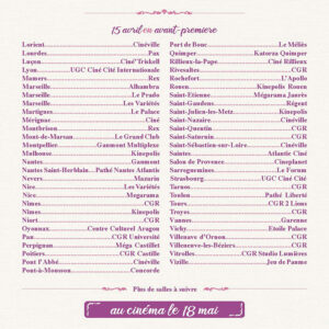 Liste des avant-premières détective conan 