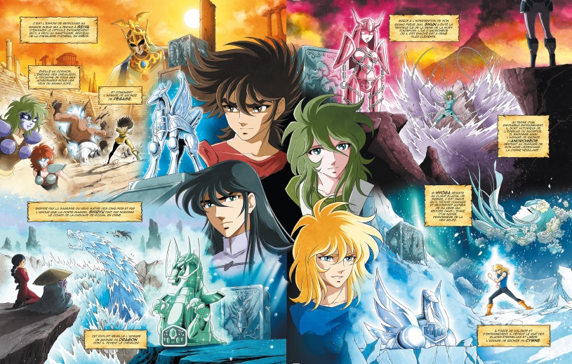 Une BD Saint Seiya : Time Odyssey chez Kana