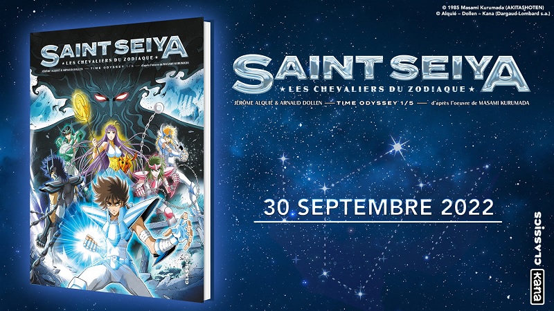 Une BD Saint Seiya : Time Odyssey chez Kana