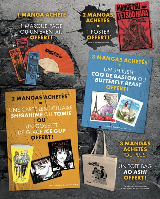 Japan Expo goodies - Mangetsu