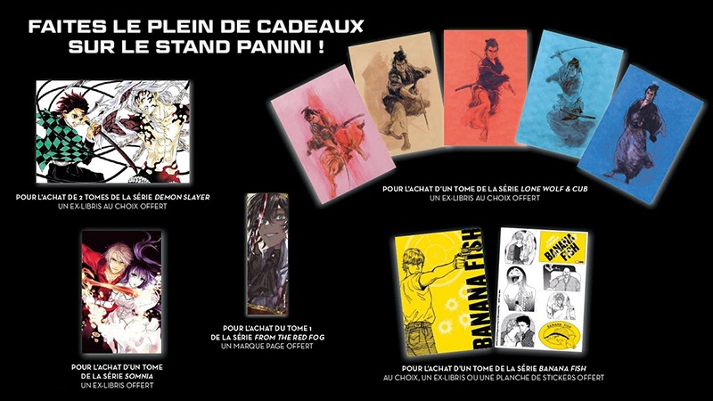 Japan Expo goodies - Panini