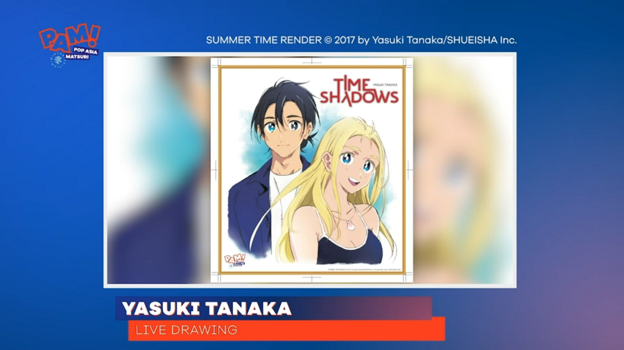 Live Drawing :  Tanaka Yasuki - Time Shadows