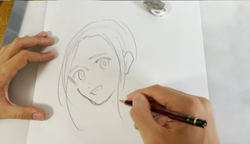 Live Drawing :  Tanaka Yasuki - Time Shadows