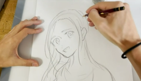 Live Drawing :  Tanaka Yasuki - Time Shadows