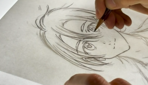 Live Drawing :  Tanaka Yasuki - Time Shadows