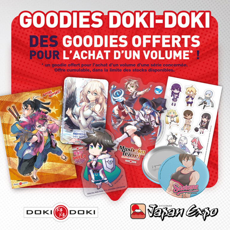 Japan Expo goodies - Doki Doki