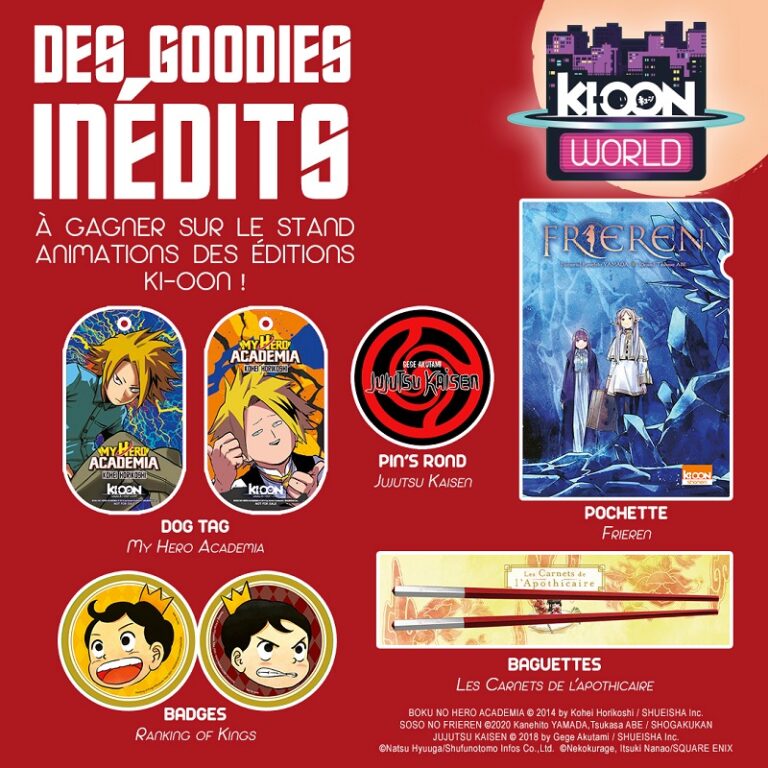 Japan Expo goodies - Ki-oon
