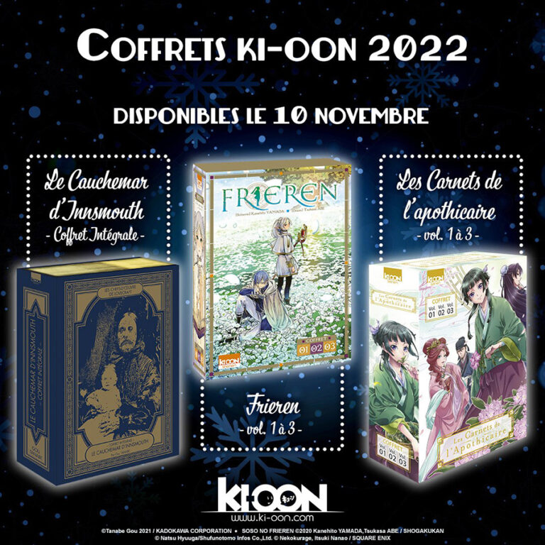 Des coffrets chez Ki-oon pour les fêtes