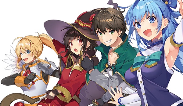 light novel Konosuba