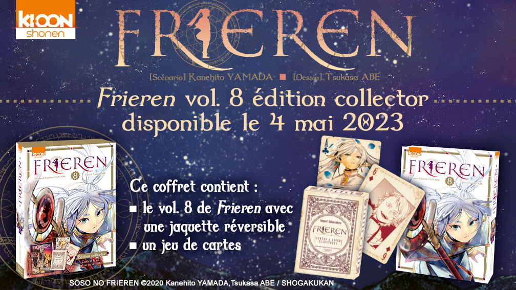 Frieren 8 en édition collector