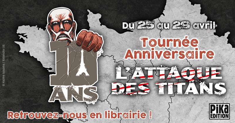 Tournée anniversaire L'Attaque des Titans