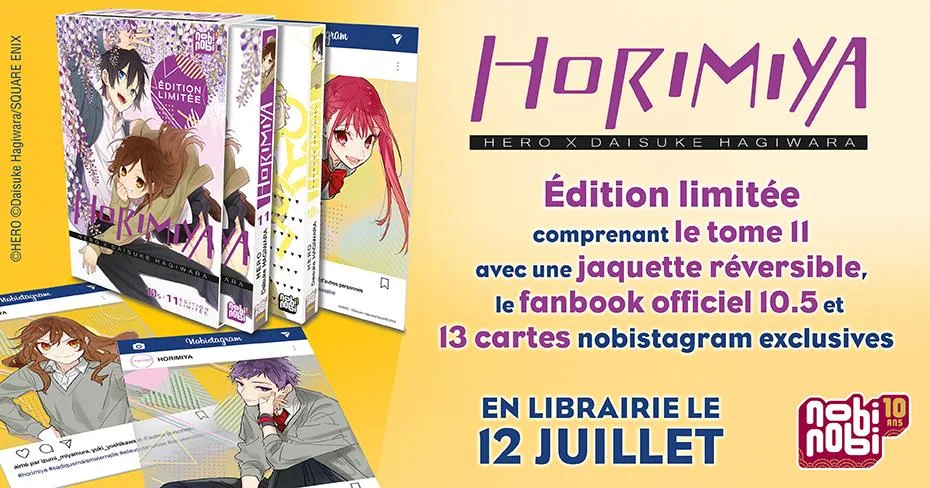 Horimiya tome 11 en édition collector
