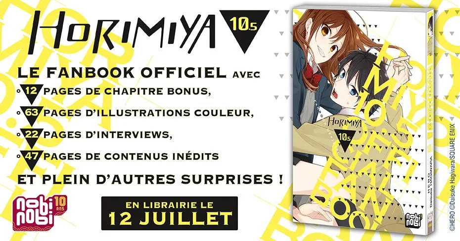 Horimiya : le premier fanbook officiel