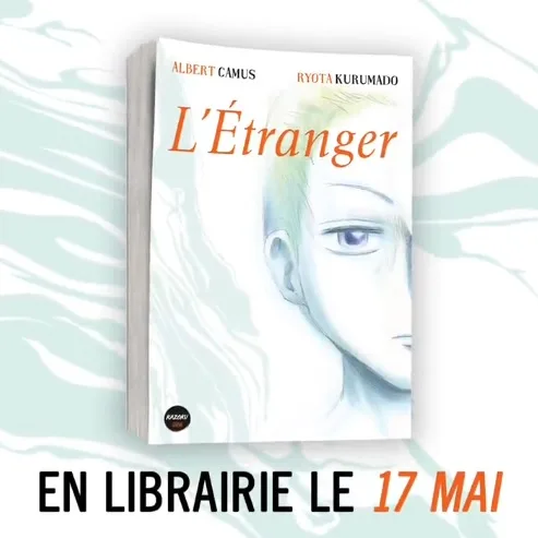 L'adaptation en manga de L'étranger d'Albert Camus