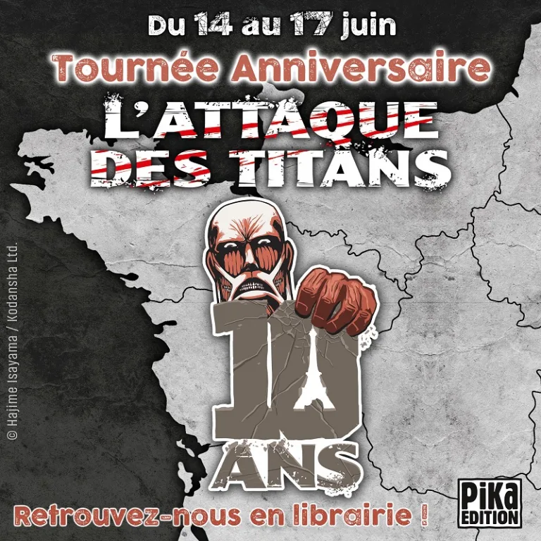 Tournée anniversaire : L'Attaque des Titans