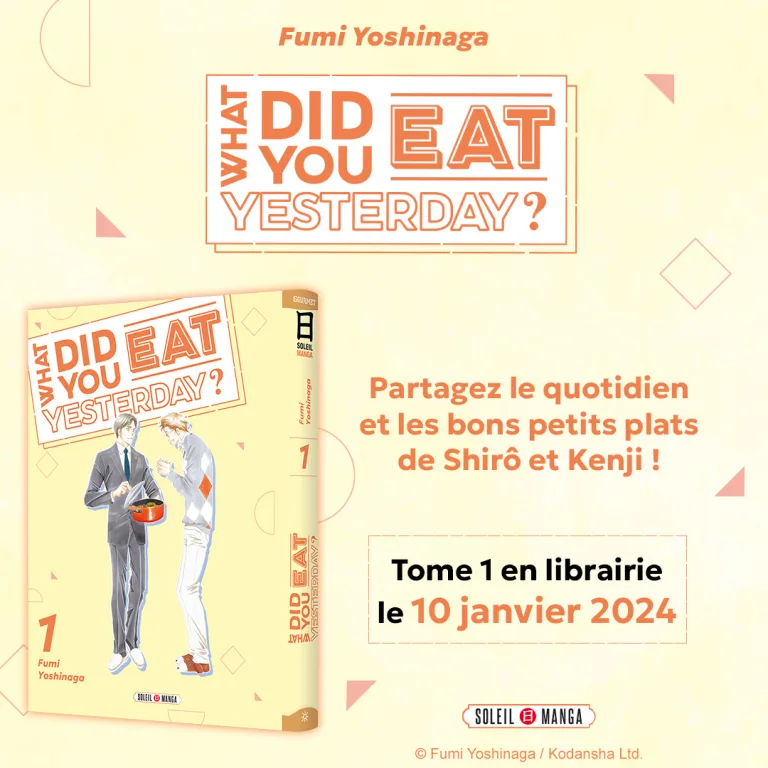 manga : What did you eat yesterday ?