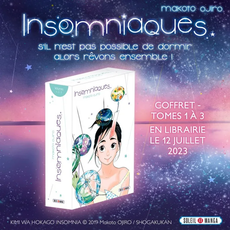 Le manga Insomniaques en coffret