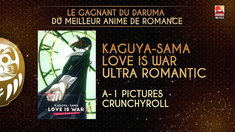 Japan Expo 2023 Daruma : Meilleur anime de romance