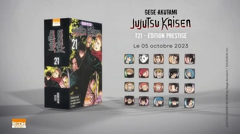 Jujutsu Kaisen 21 coffret prestige