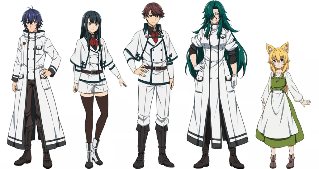 The Wrong Way to Use Healing Magic : personnages