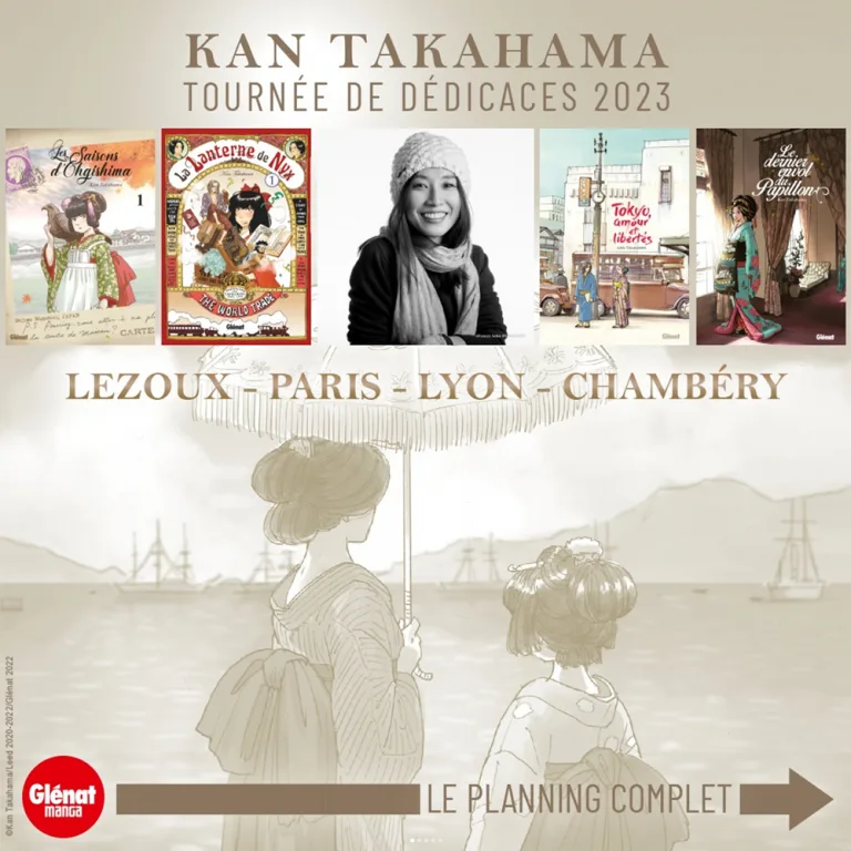 évènement : Kan Takahama en dédicaces