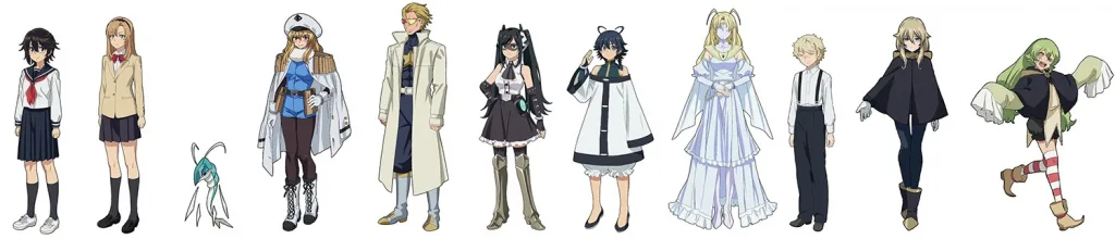 anime SHY : personnages