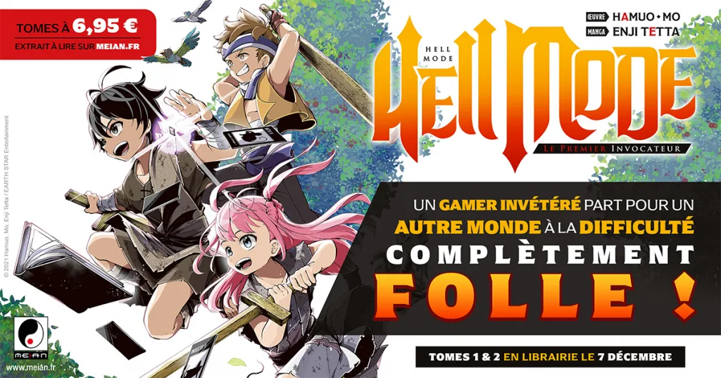 manga Hell Mode annoncé par Meian