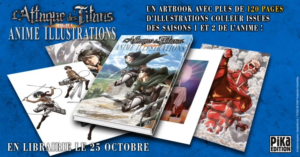 L'Attaque des Titans Anime Illustration