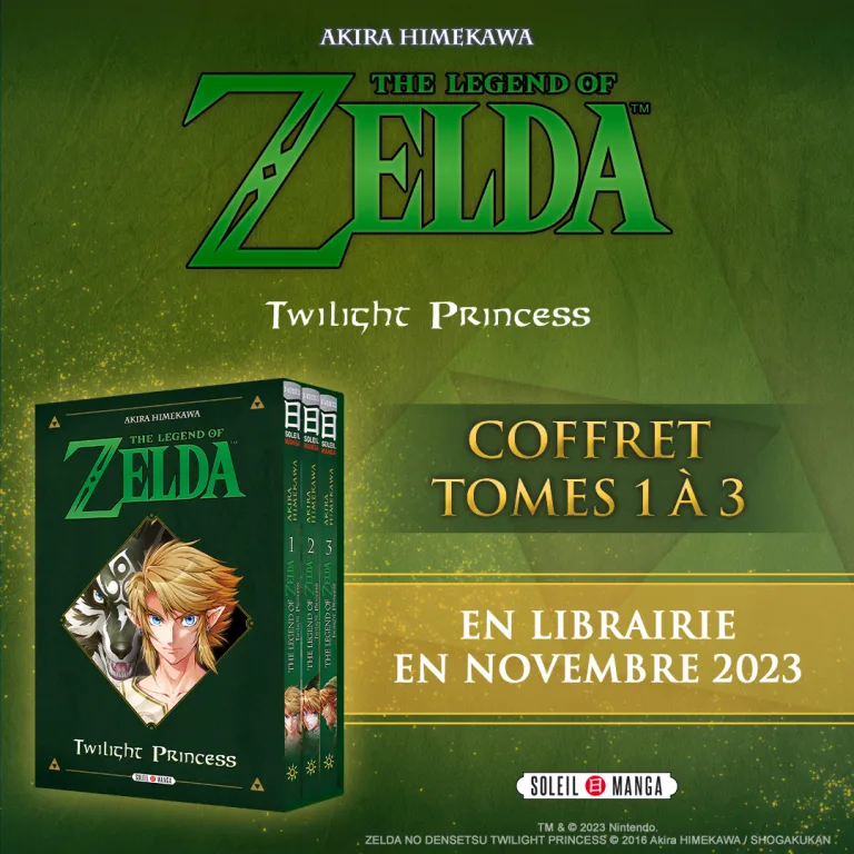 Soleil Manga - coffret Zelda