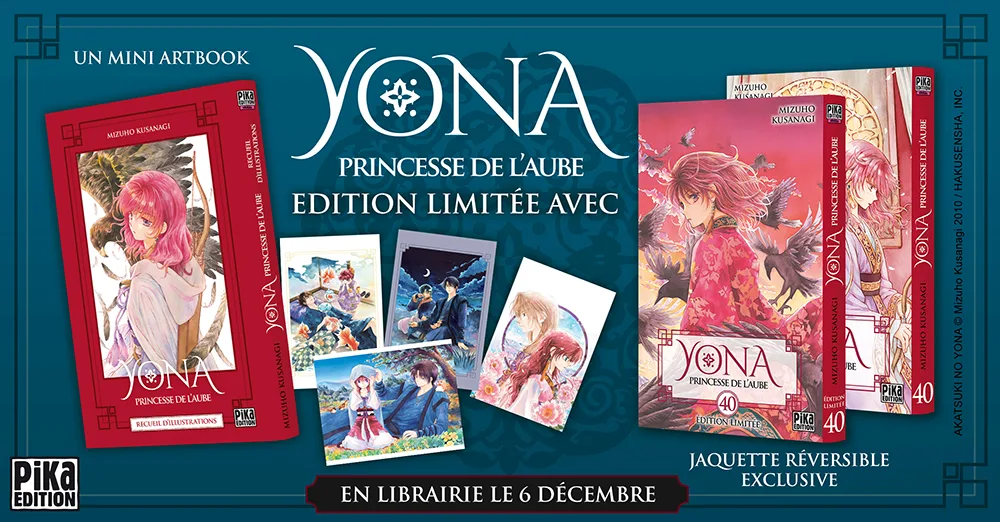 Yona princesse de l'aube 40 collector