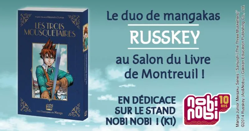 Russkey : Salon du livre de Montreuil