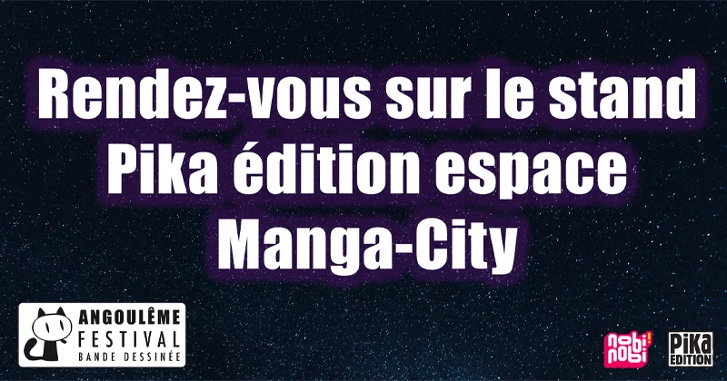 Angoulême 2024 : les auteurs de Pika