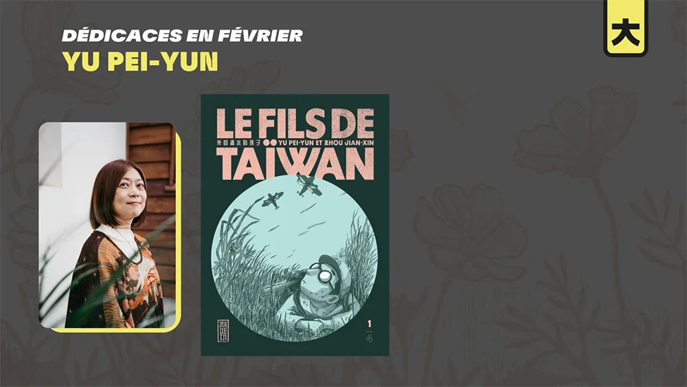 Yu Pei-Yun dédicace