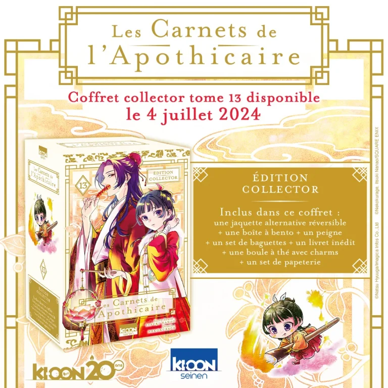 Les Carnets de l'Apothicaire 13 collector