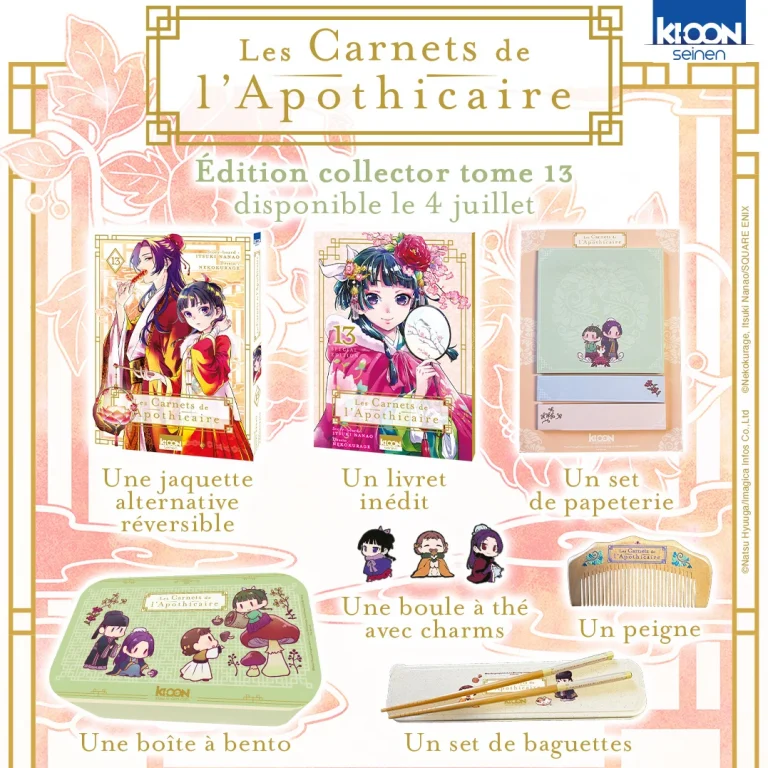 Les Carnets de l'Apothicaire 13 collector