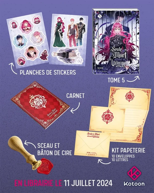 Seule la mort attend la vilaine 5 collector