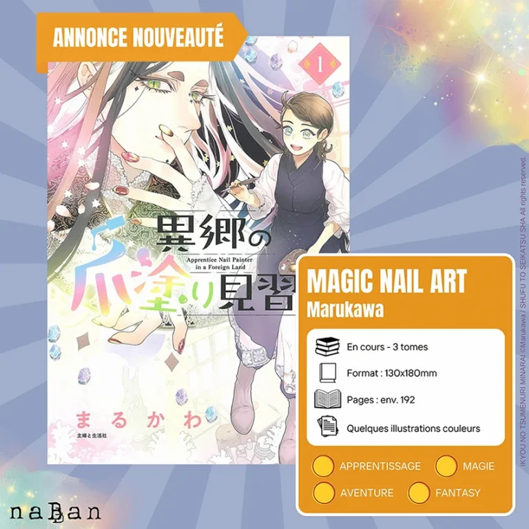 manga Magic Nail Art