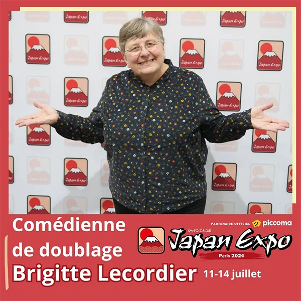 Doublage : Brigitte Lecordier Japan Expo 2024
