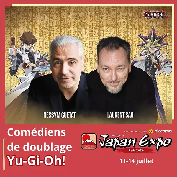 Doublage : Yu-gi-oh à Japan Expo 2024