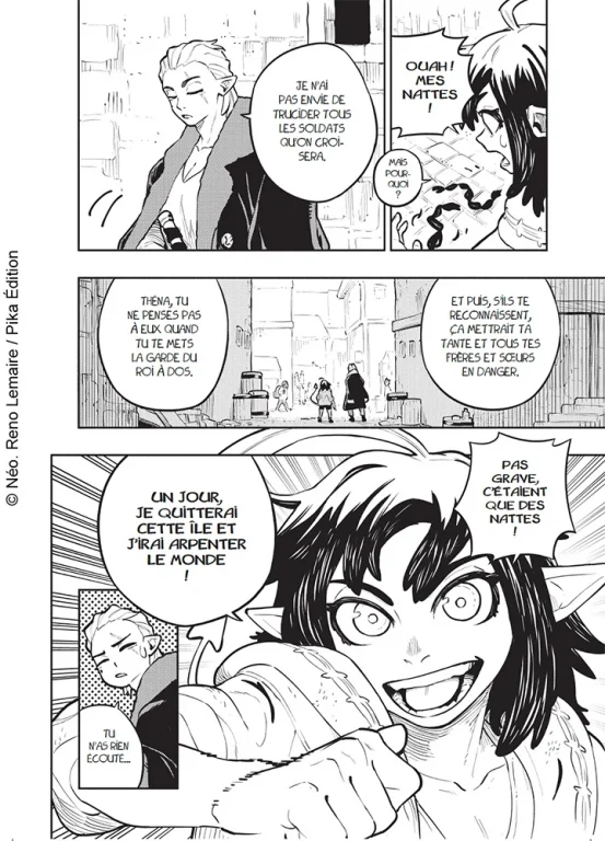 Free Quest - planche du manga