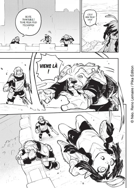 Free Quest - planche du manga