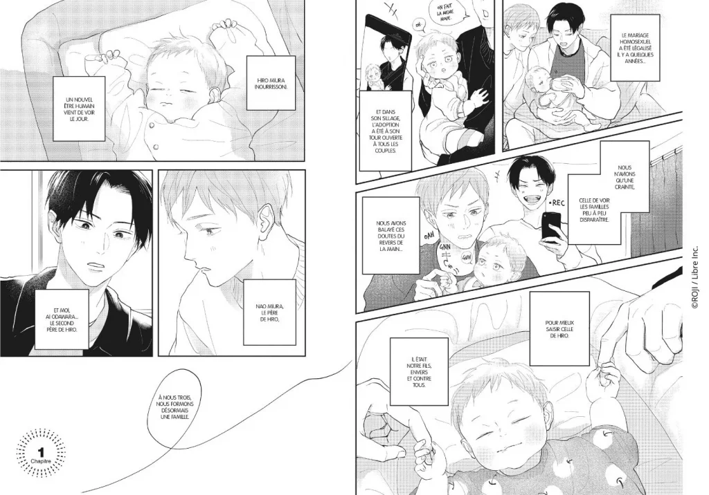 manga L'histoire de papa papa et moi