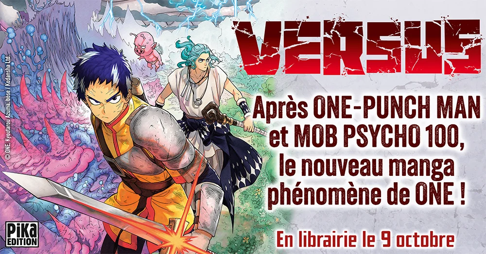 manga : Versus de One chez Pika