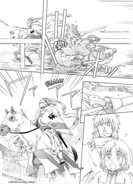 manga : La naissance d'une chevaleresse