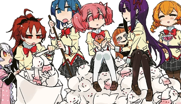manga Puella Magi Madoka Magica Club