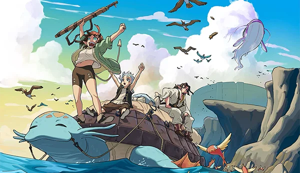 Néo et Reno Lemaire dédicacent pour la sortie de Free Quest