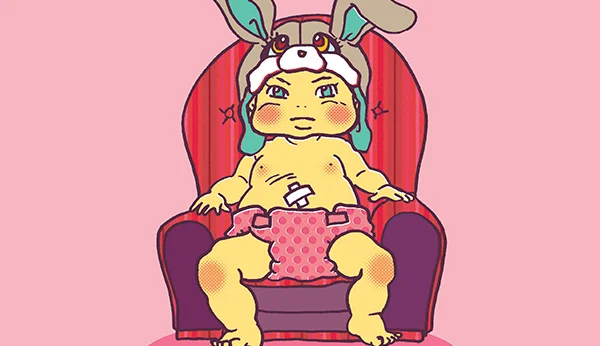 manga : La couche est pleine