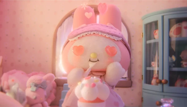 anime : My Melody & Kuromi