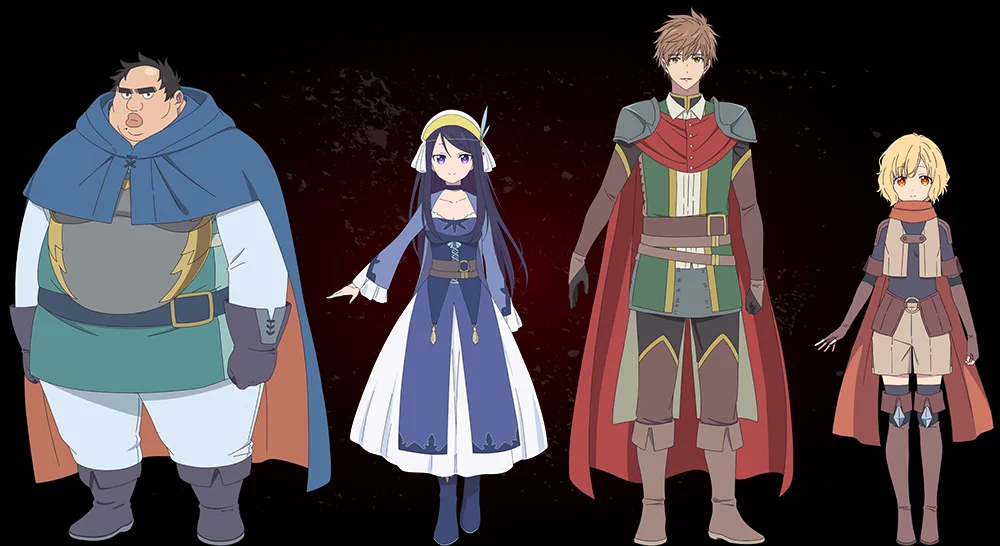 Busamen Gachi Fighter - personnages