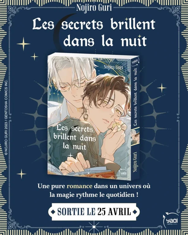 manga : Les secrets brillent dans la nuit
